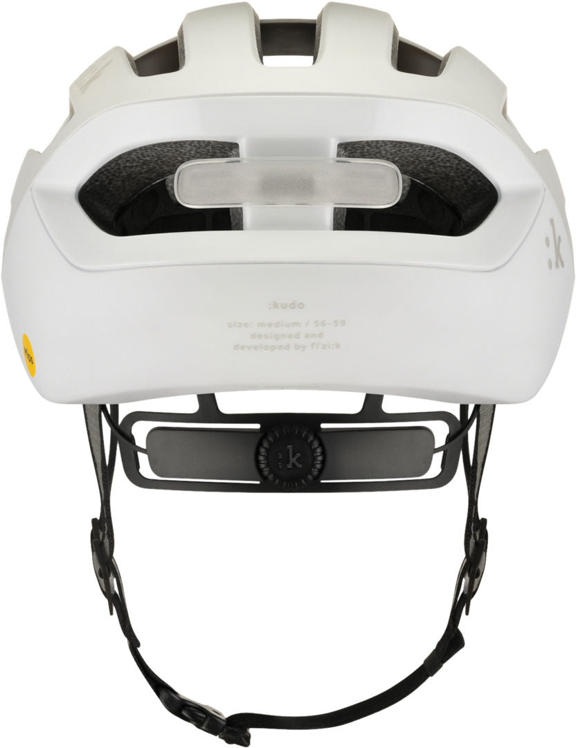 Fizik-Kudo Helmet + Light weiss