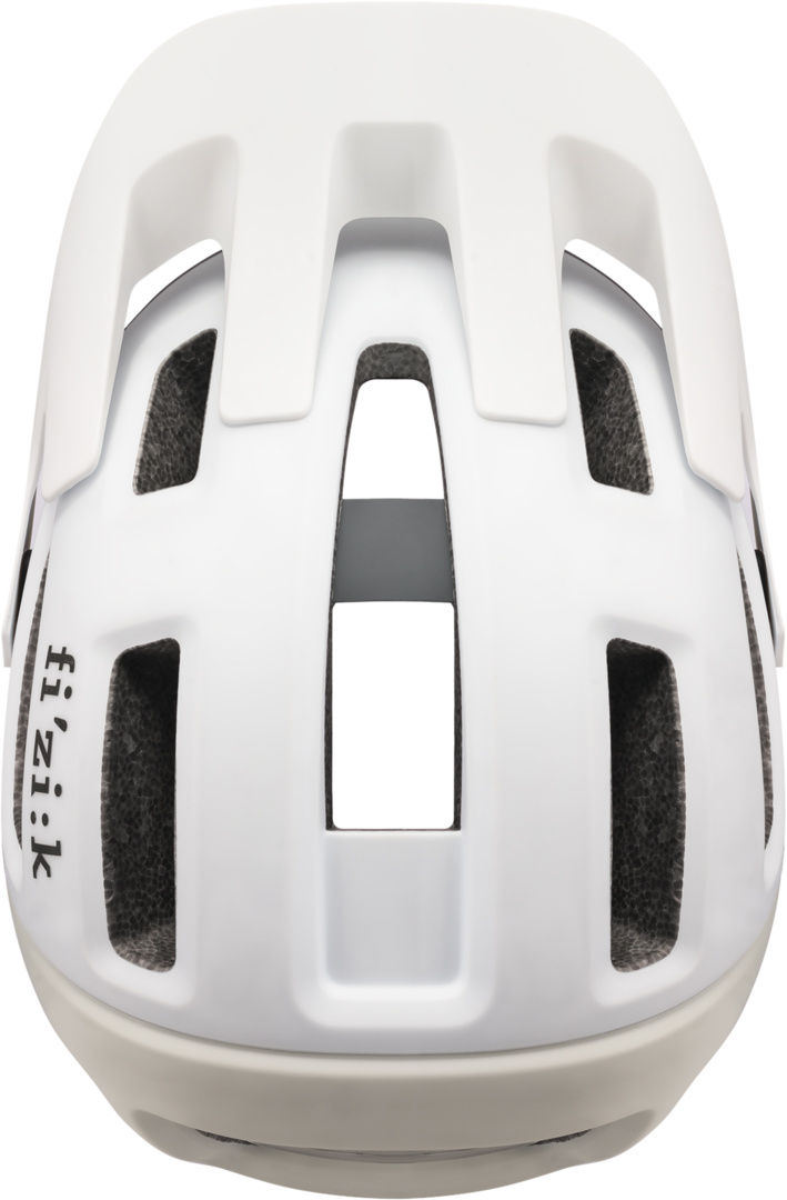 Fizik-Kassis Helmet + Light weiss