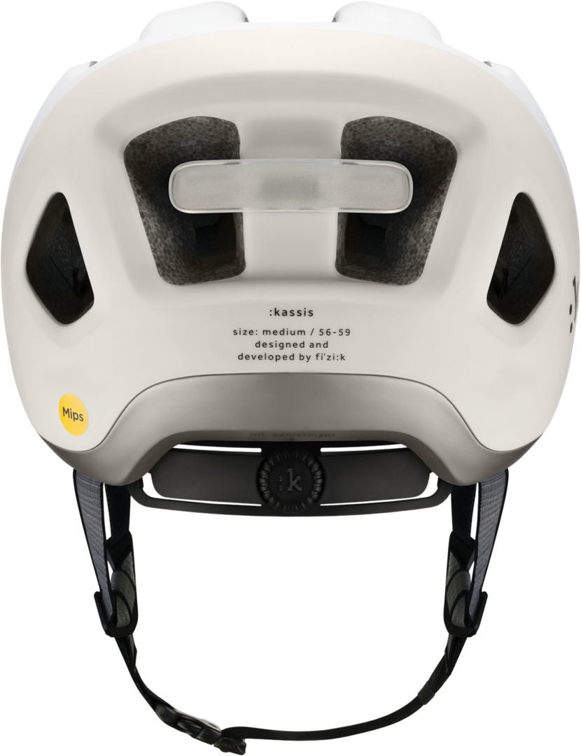 Fizik-Kassis Helmet + Light weiss