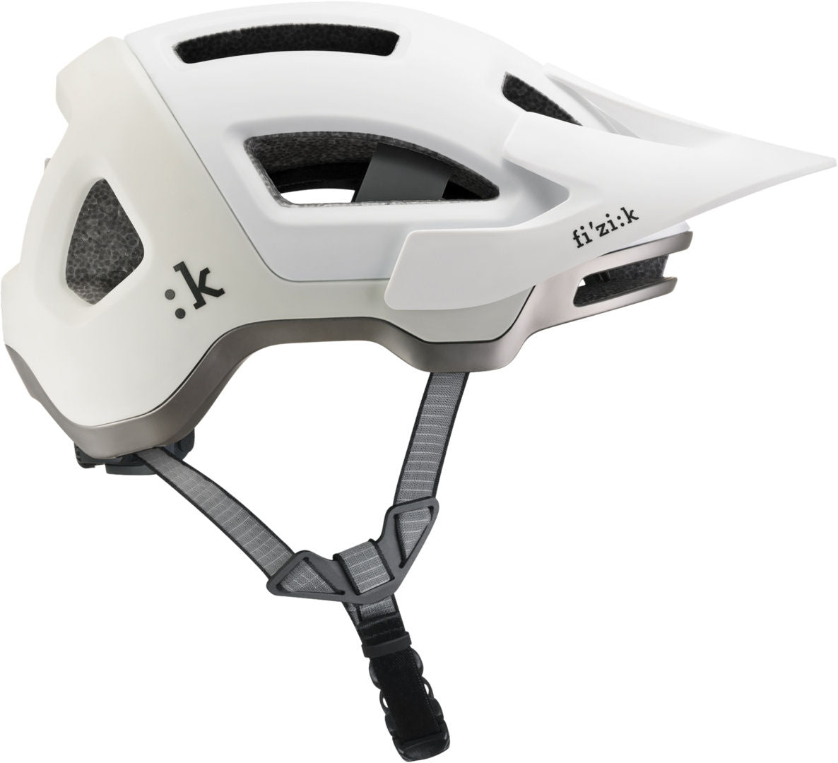 Fizik-Kassis Helmet + Light weiss
