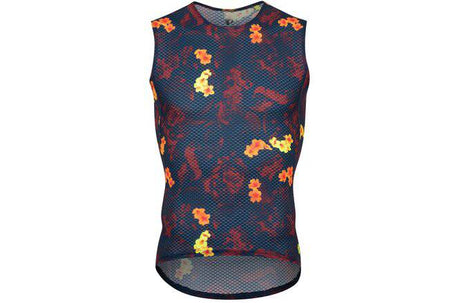 PEARL iZUMi PEARL iZUMi Transfer Mesh SL Baselayer hot flowers