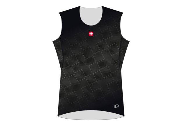 PEARL iZUMi PEARL iZUMi Transfer Mesh SL Baselayer Suisse Edition 3.0 black