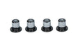 ShimanoShimano Kettenblattschrauben-Set FC-R8100 M8x10.1 mm 4 Stück für 46T/36T