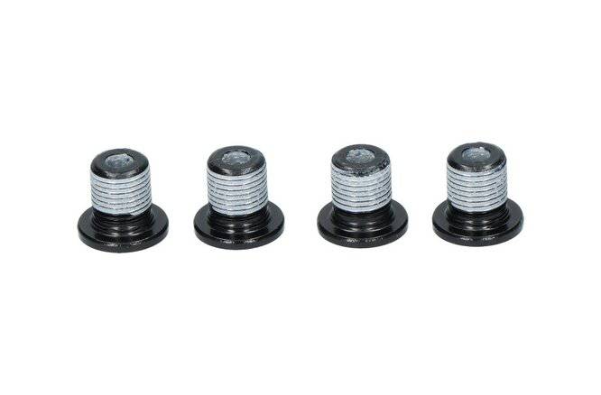 ShimanoShimano Kettenblattschrauben-Set FC-R8100 M8x10.1 mm 4 Stück für 46T/36T