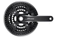 ShimanoShimano Kettenradgarnitur DEORE FC-T6010 170 mm 48X36X26 Hosenschutz schwarz