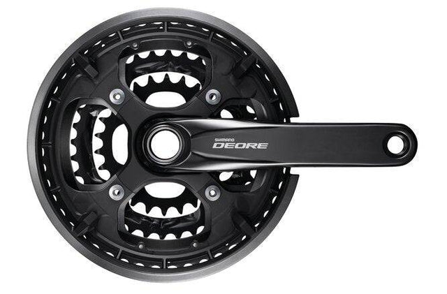 ShimanoShimano Kettenradgarnitur DEORE FC-T6010 170 mm 48X36X26 Hosenschutz schwarz