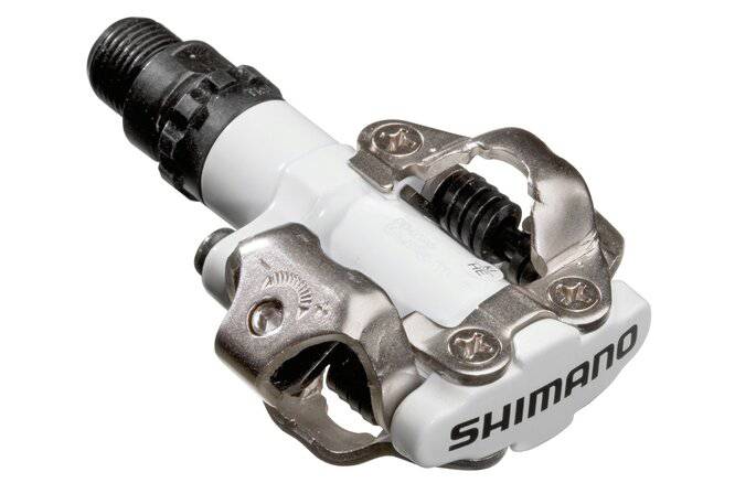 Shimano Shimano Pedal PD-M520 SPD mit Cleat SM-SH51 weiss