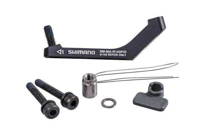 ShimanoShimano Adapter HI SMMAF140PDH PM 140> FM 140 mit Schrauben/Draht 25 mm Box