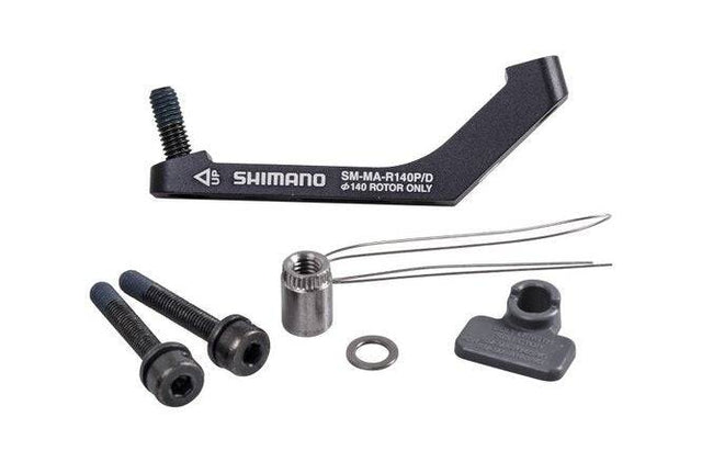 ShimanoShimano Adapter HI SMMAF140PDH PM 140> FM 140 mit Schrauben/Draht 25 mm Box
