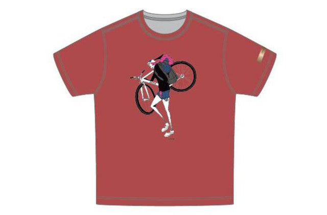 Shimano Shimano Women Graphic Ltd T-Shirt red