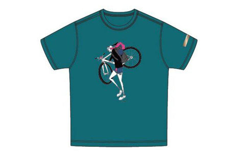 Shimano Shimano Women Graphic Ltd T-Shirt aqua gray