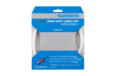 Shimano Shimano Schaltzugset Road Polymer weiss Blister