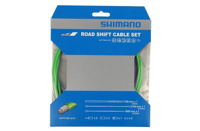 Shimano Shimano Schaltzugset Road Optislik grün Blister