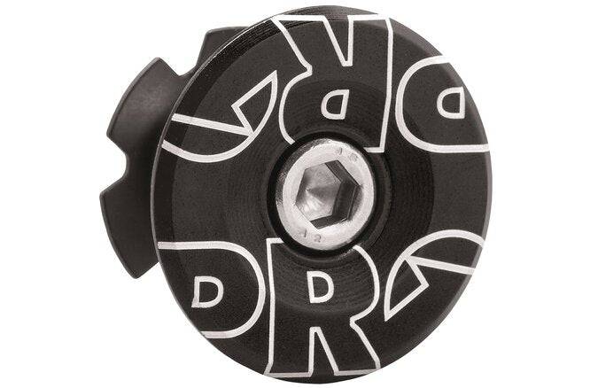 PRO PRO Ahead Deckel 1 1/8" Alu mit Schraube und Kralle schwarz eloxiert