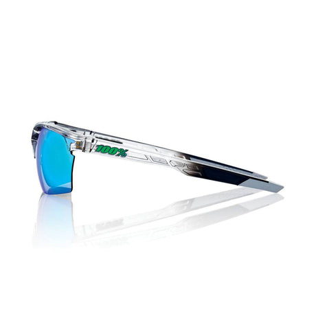 100percent100percent-Brille Sportcoupe crystal grey-Green ML