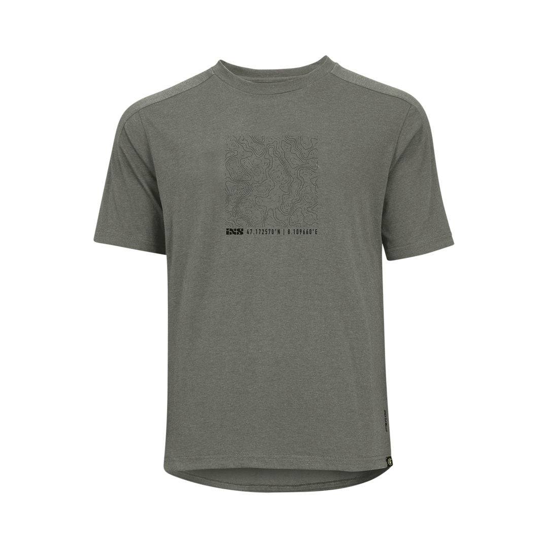 iXS iXS-FlowTech tee (contour) graphite