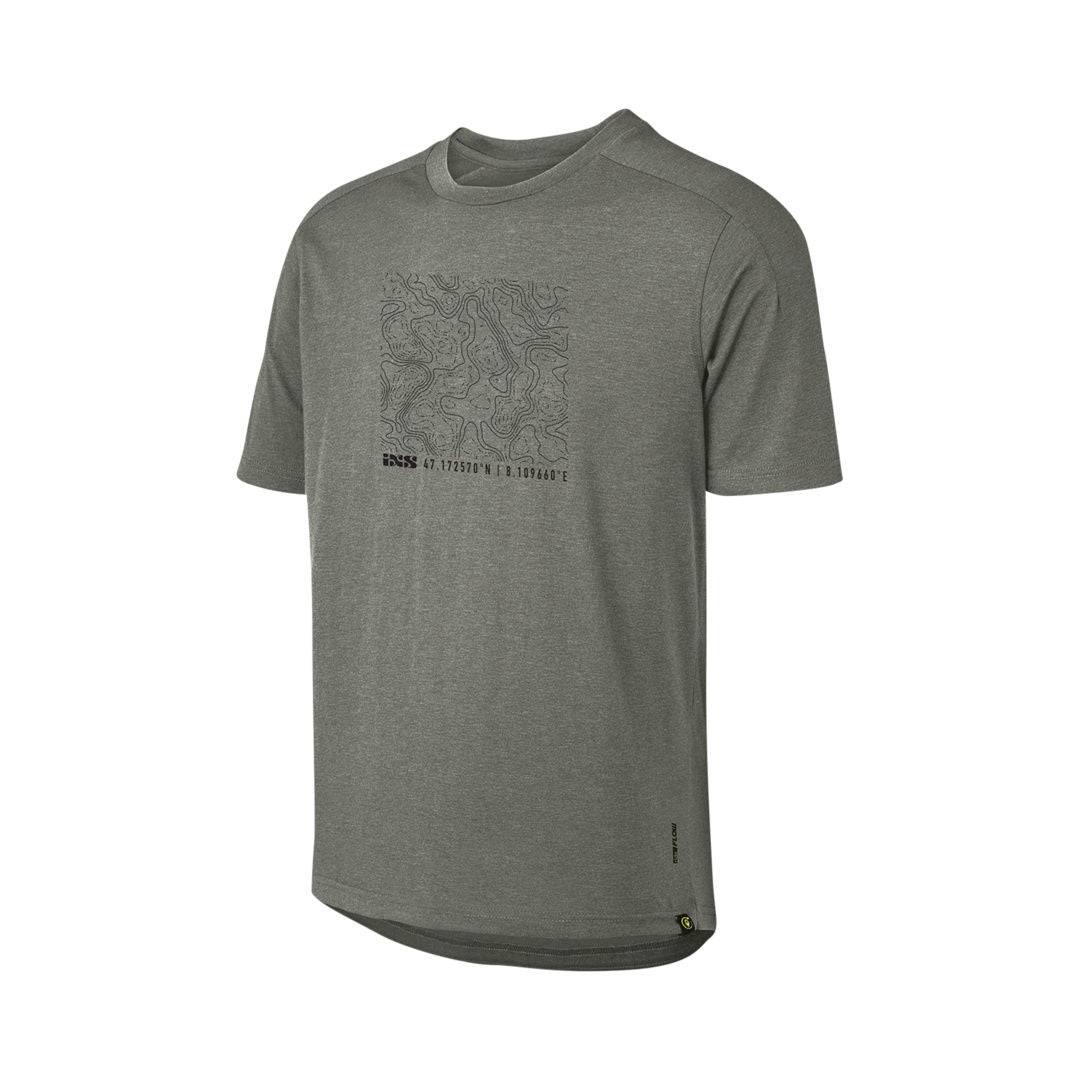 iXS iXS-FlowTech tee (contour) graphite