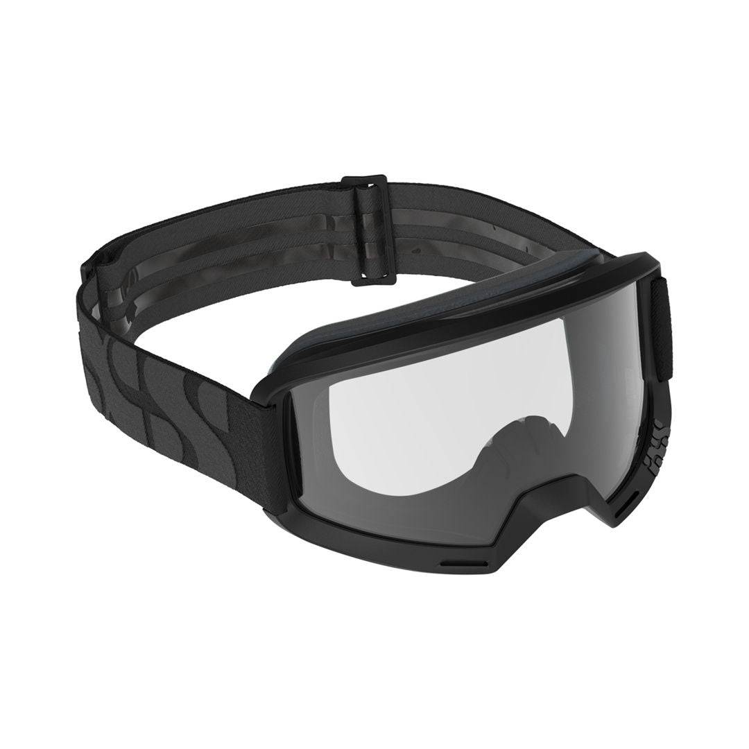 iXSiXS-Goggle Hack Clear schwarz OS