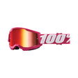 100percent 100percent-Goggles Strata 2 Jr. Fletcher -Mirror Red