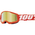 100percent 100percent-Goggles Strata 2 Jr. Orange -Mirror Gold