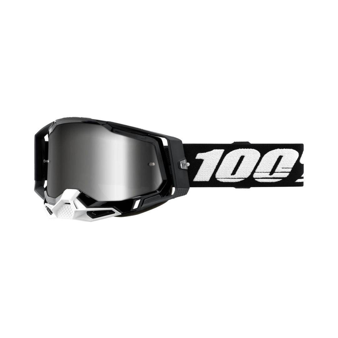 100percent100percent-Racecraft 2 Goggle Black - Mirror Silver