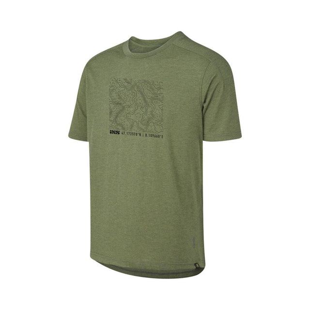 iXS iXS-FlowTech Kids Tee (contour) olive  (Kinder