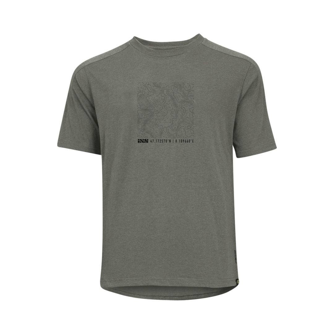 iXS iXS-FlowTech Kids Tee (contour) graphite