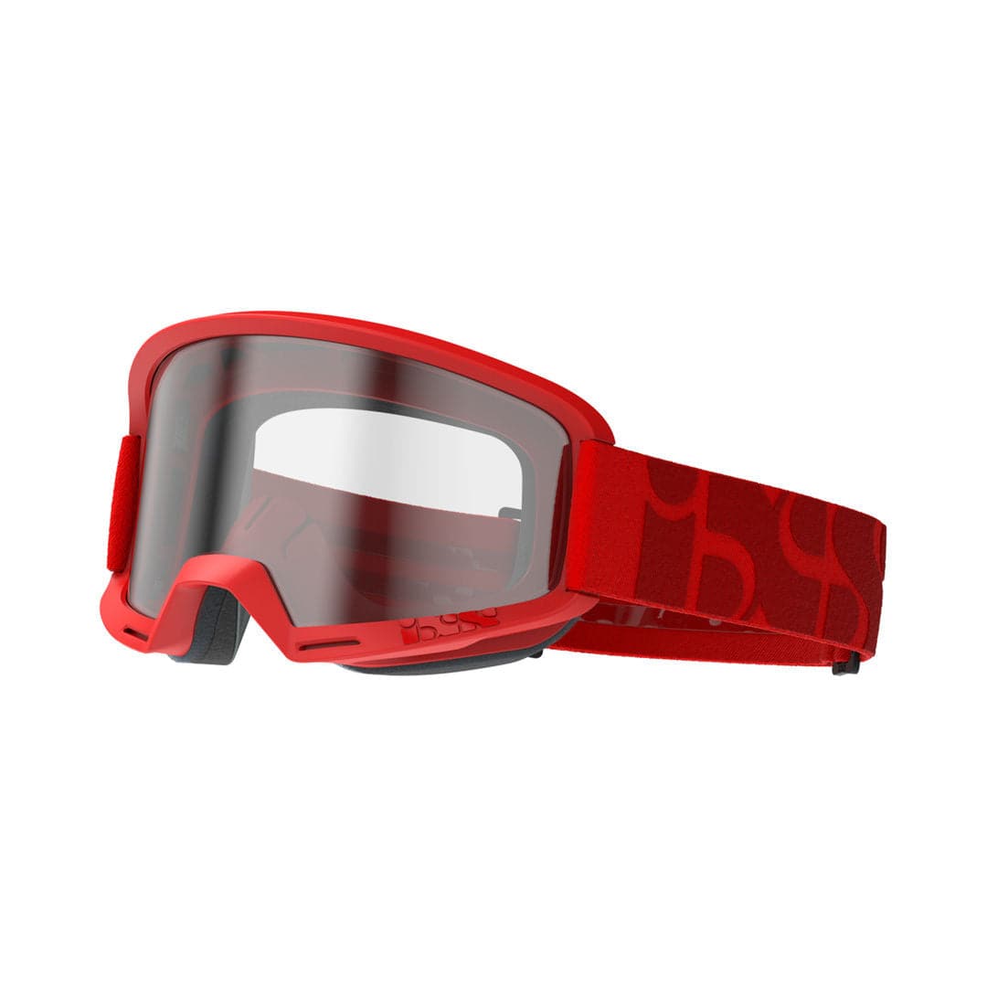 iXSiXS-Goggle Hack Clear racing red OS