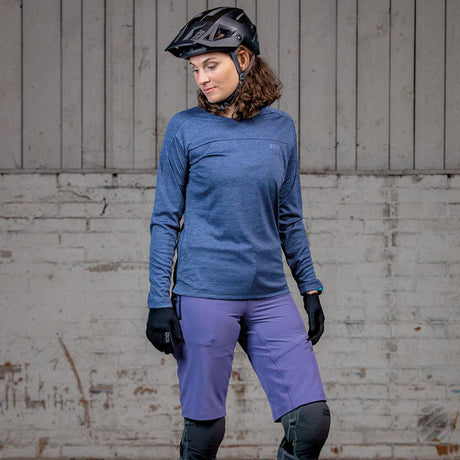 iXSiXS-Flow X Women long sleeve jersey grape