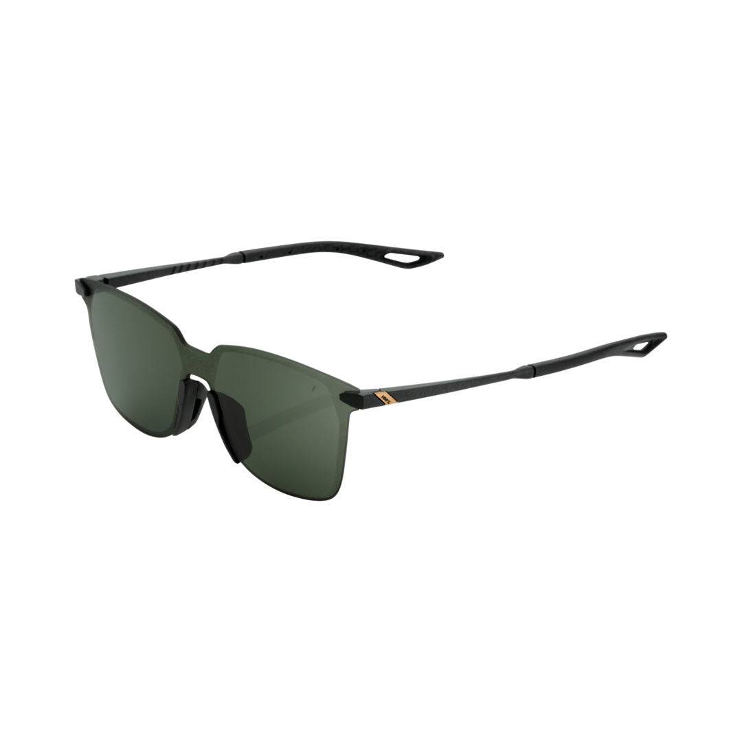 100percent100percent-Brille Legere Square Matte Black-Grey Green