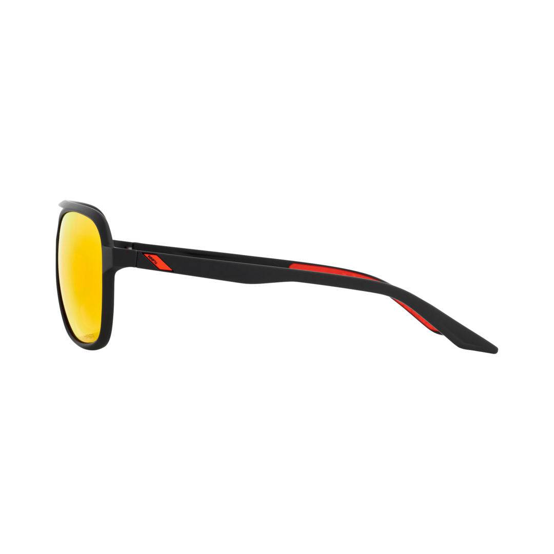 100percent 100percent-Brille Kasia Soft Tact Black-HiPER Red ML