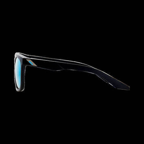 100percent100percent-Brille Hudson Matte Black-HiPER Blue ML