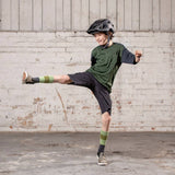 iXS iXS-Flow X Kids Jersey olive  (Kinder L)