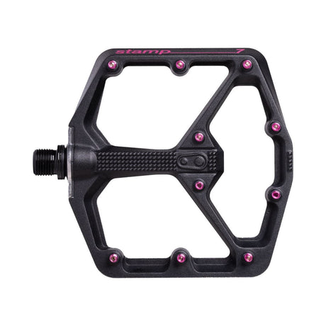 Crankbrothers Crankbrothers-Pedal Stamp 7 large schwarz-pink