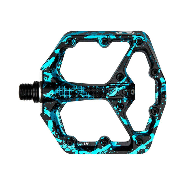 Crankbrothers Crankbrothers-Pedal Stamp 7 small Splatter blau