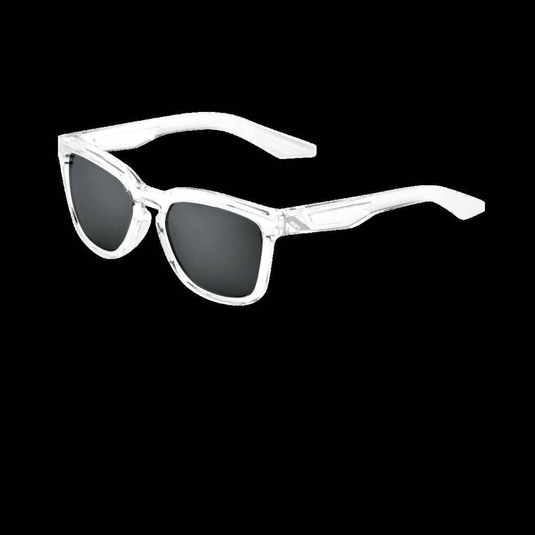 100percent 100percent-Brille Hudson Polished Crystal Haze-Black M