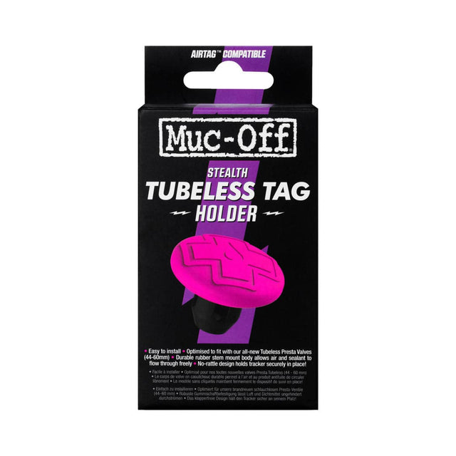 Muc-OffMuc-Off-Tubeless Secure Tag Holder pink/black