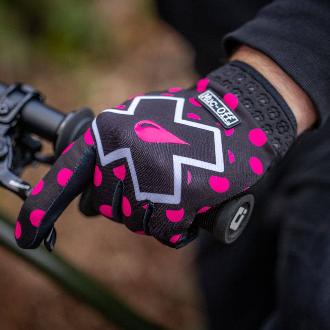 Muc-Off Muc-Off-MTB Rider Gloves pink-polka