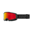 100percent100percent-Okan Hiper Goggle Black/Red - Mirror Red Lens