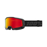 100percent100percent-Okan Hiper Goggle Black/Red - Mirror Red Lens