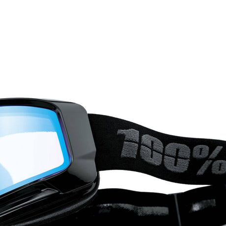 100percent100percent-Okan Hiper Goggle Black/Turquoise - Mirror Turquoise Lens
