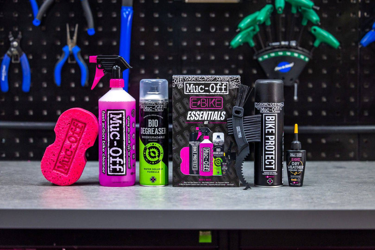 Muc-Off Muc-Off-eBike Essentials Clean Protect & Lube Kit