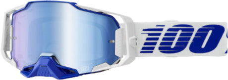 100percent 100percent-ARMEGA Goggle Blue - Mirror Blue Lens