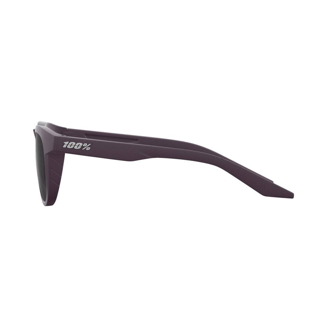 100percent 100percent-Slent Brille Soft Tact Deep Purple - Black Mirror Lens