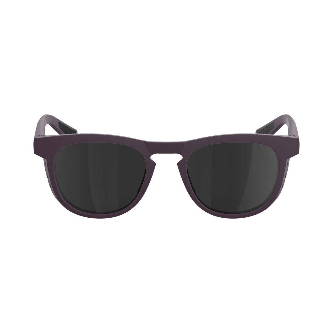 100percent 100percent-Slent Brille Soft Tact Deep Purple - Black Mirror Lens