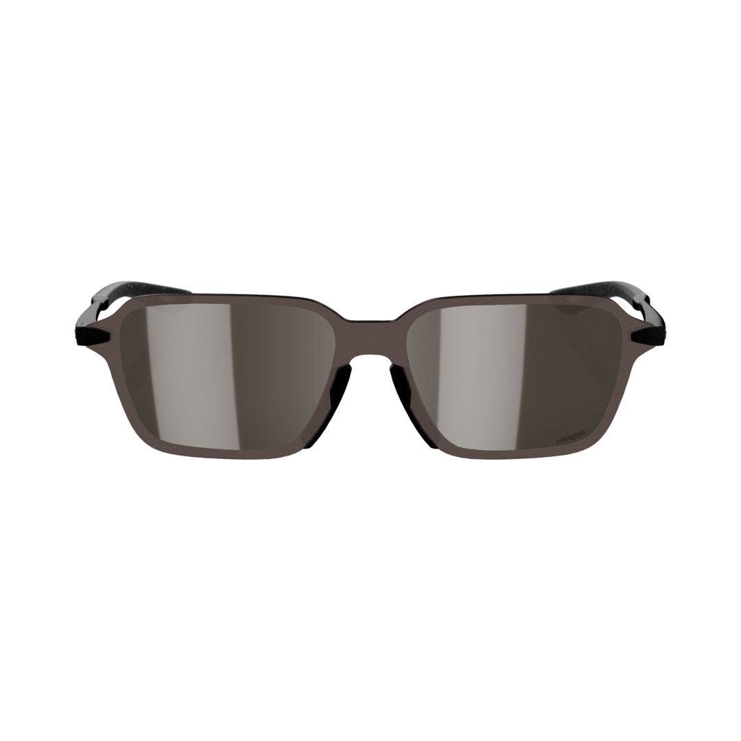 100percent 100percent-Legere Trap Brille Matte Black - Hiper Silver Mirror Le