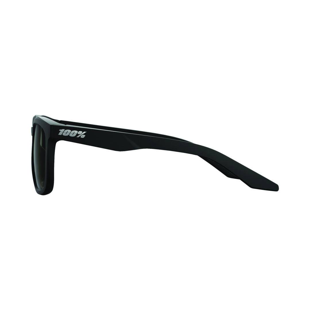 100percent 100percent-Hudson Brille Soft Tact Black - Smoke Lens