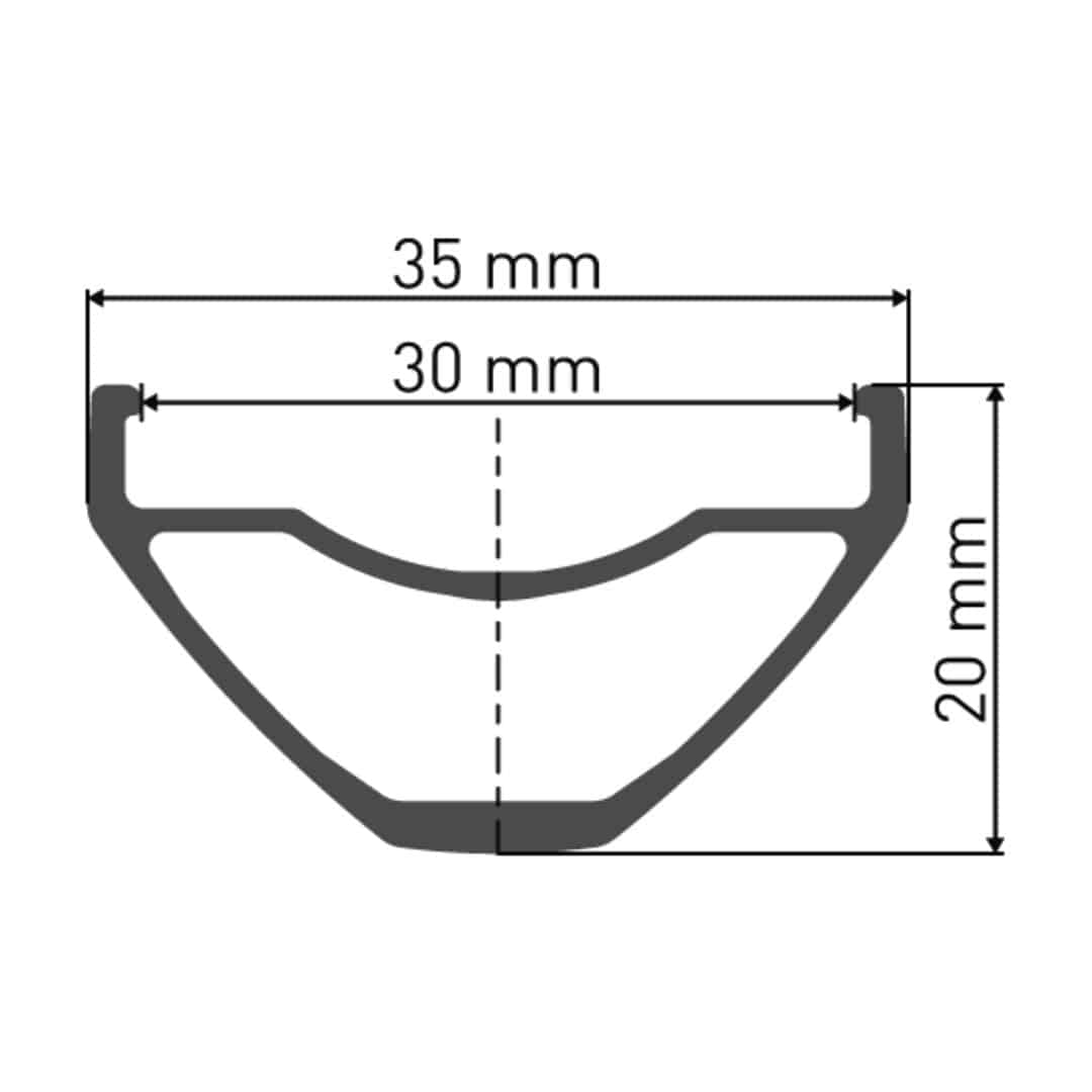 DT Swiss DT Swiss-E 1900 SPLINE Laufrad 29" CL 30 110/15