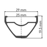 DT Swiss DT Swiss-X 1900 SPLINE Laufrad 29" CL 25 148/12