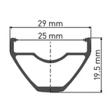 DT Swiss DT Swiss-X 1900 SPLINE Laufrad 29" CL 25 110/15